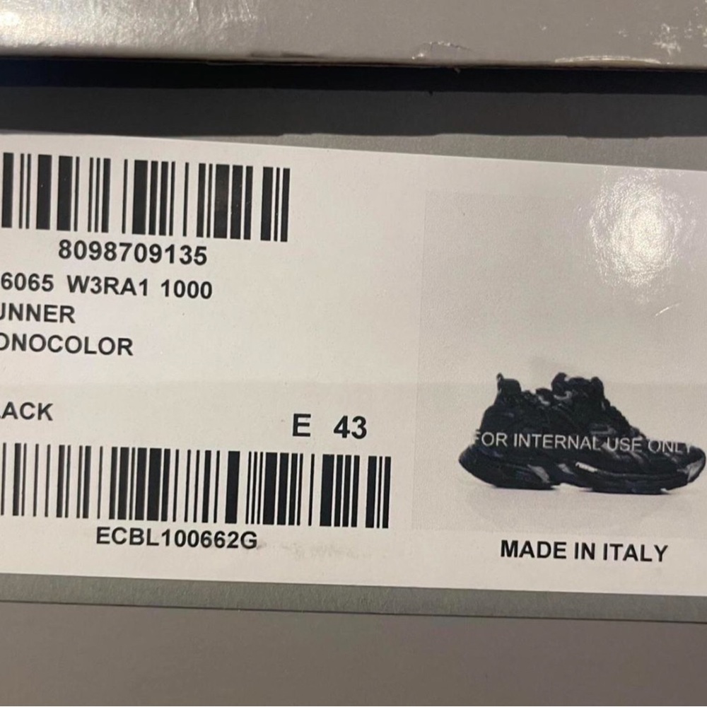 Balenciaga Track Runners size 10(43)